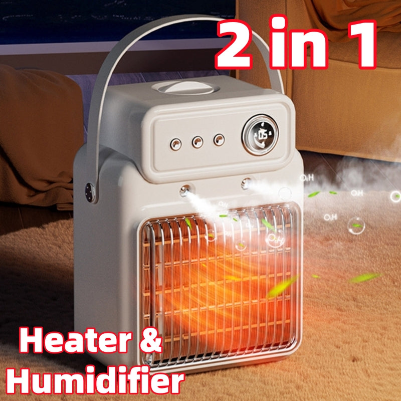 1200W 2 In 1 Efficient Room Humidifying Table Heater