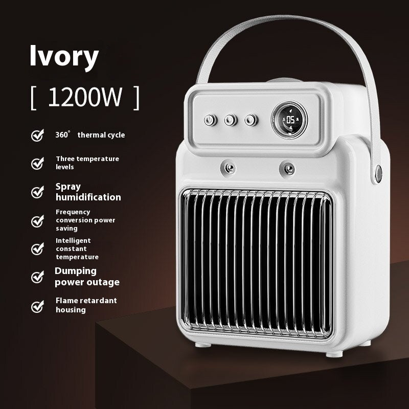1200W 2 In 1 Efficient Room Humidifying Table Heater