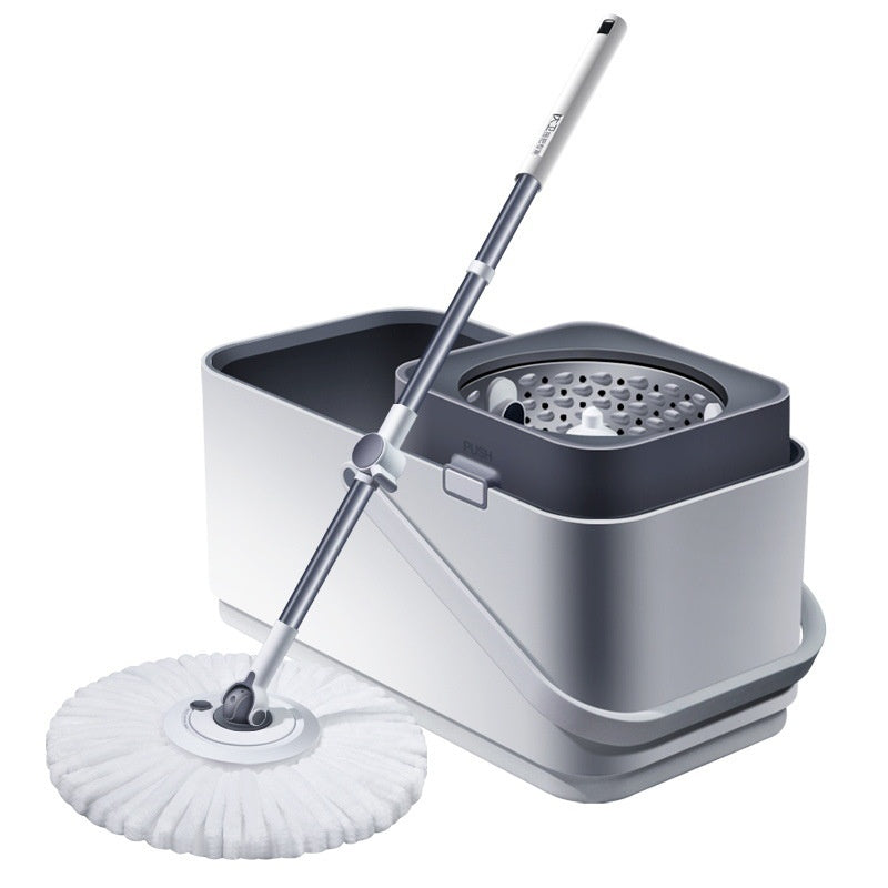 Hand Washing Free Mop Household Rotating Barrel
