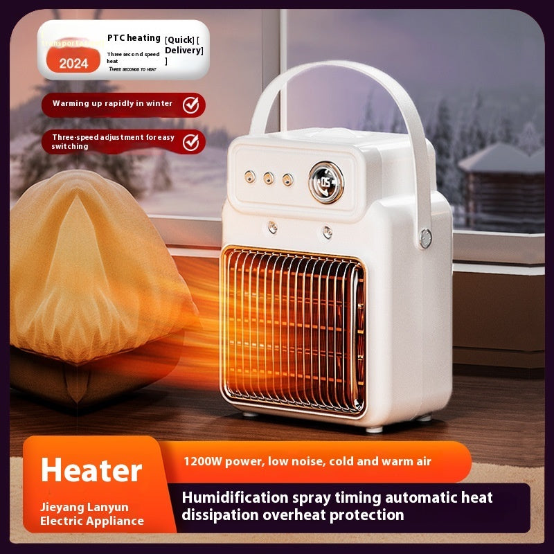 1200W 2 In 1 Efficient Room Humidifying Table Heater